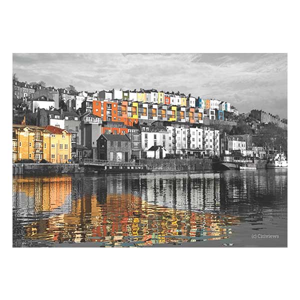 Reflections at Harbourside print