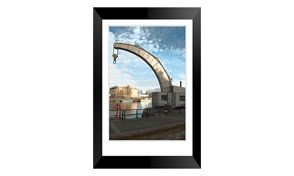 swing crane at bristol harbour example
